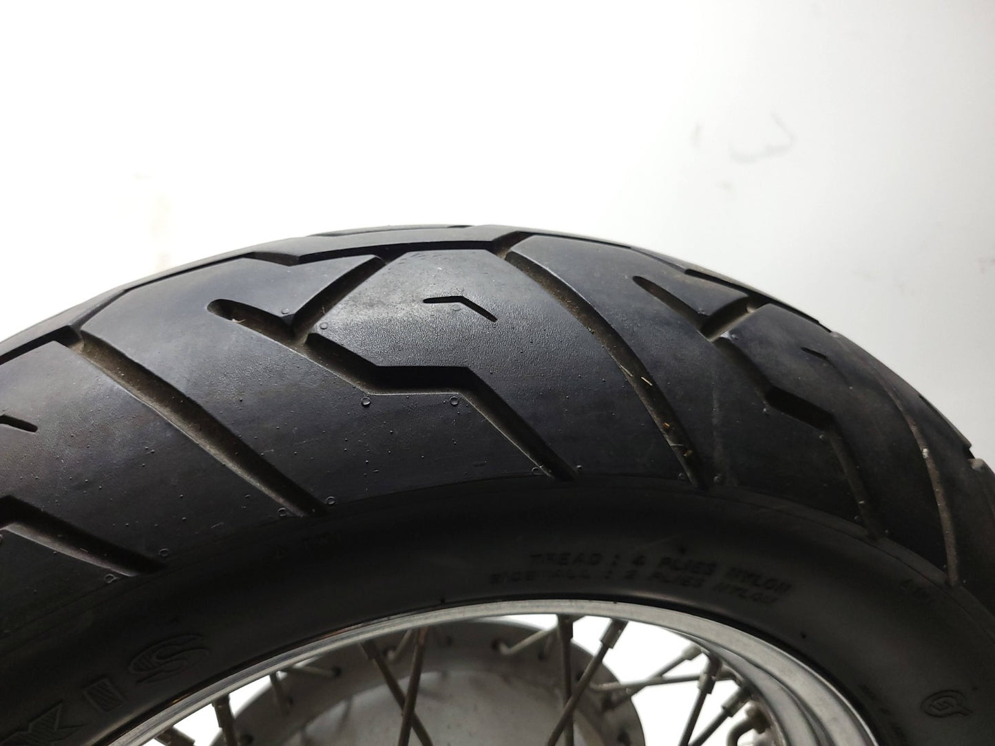 2008 Honda Shadow Vt 750ca Front & Rear Wheel Rim & Tire OEM