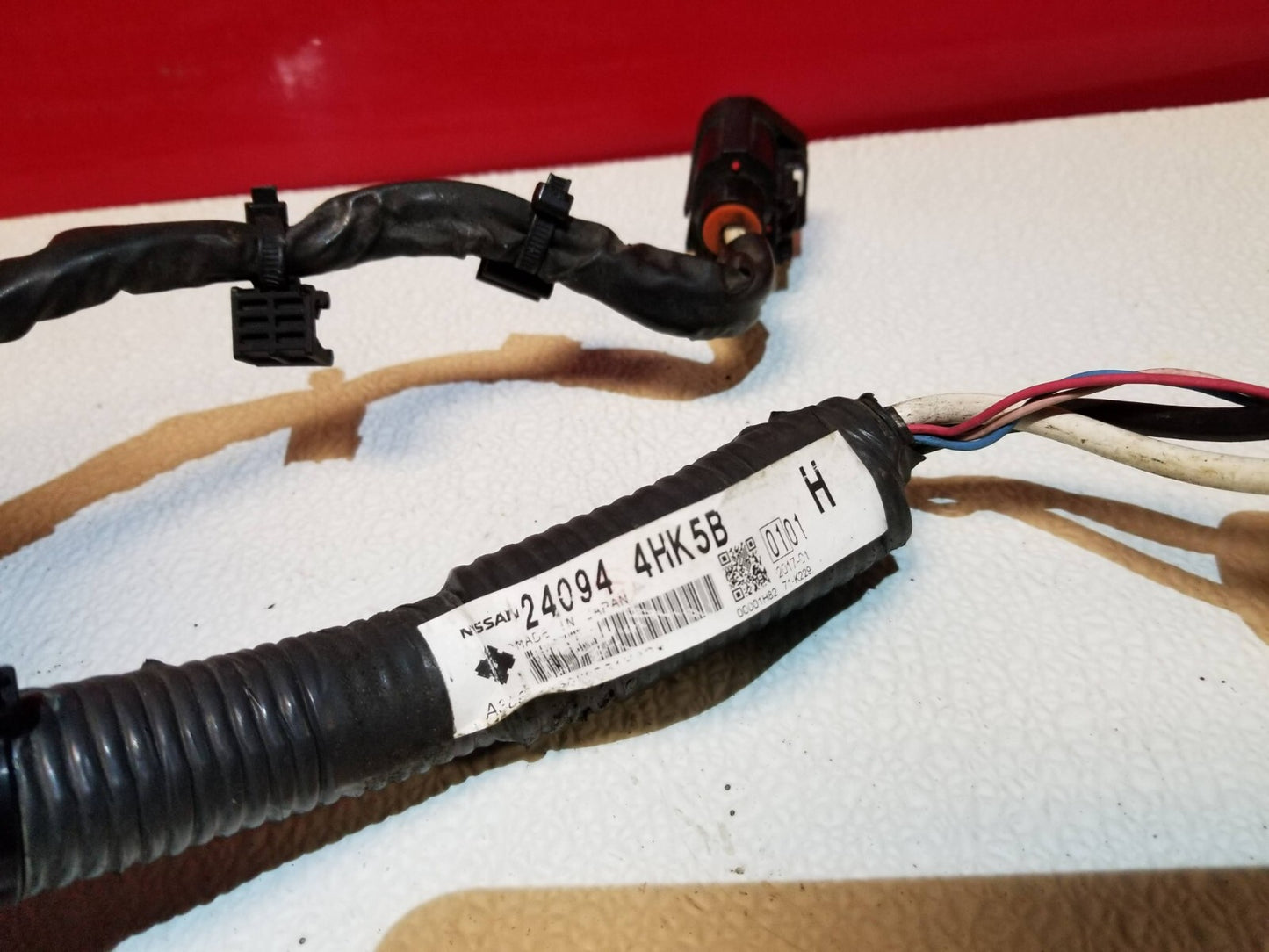 2017 Iinfiniti Q50 Electric Power Steering Rack Wire Harness 3.0l AWD OEM