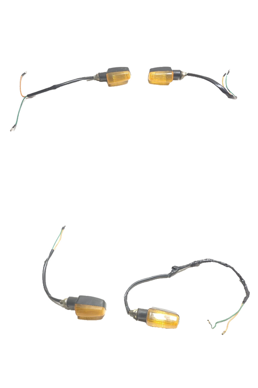 1998 Honda Cb750 Nighthawk Turn Signal Front & Rear 4pcs OEM