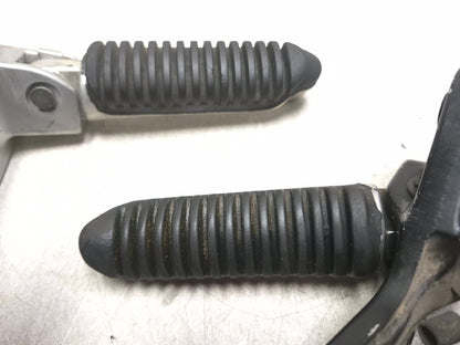 2006 Suzuki Katana Gsx600f Front & Rear Left Footpeg Pair OEM