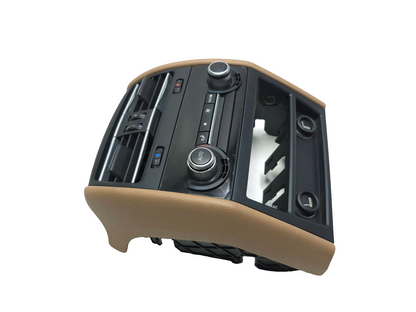 2011 BMW 750li Center Console Rear Trim Air Vent & Controls OEM