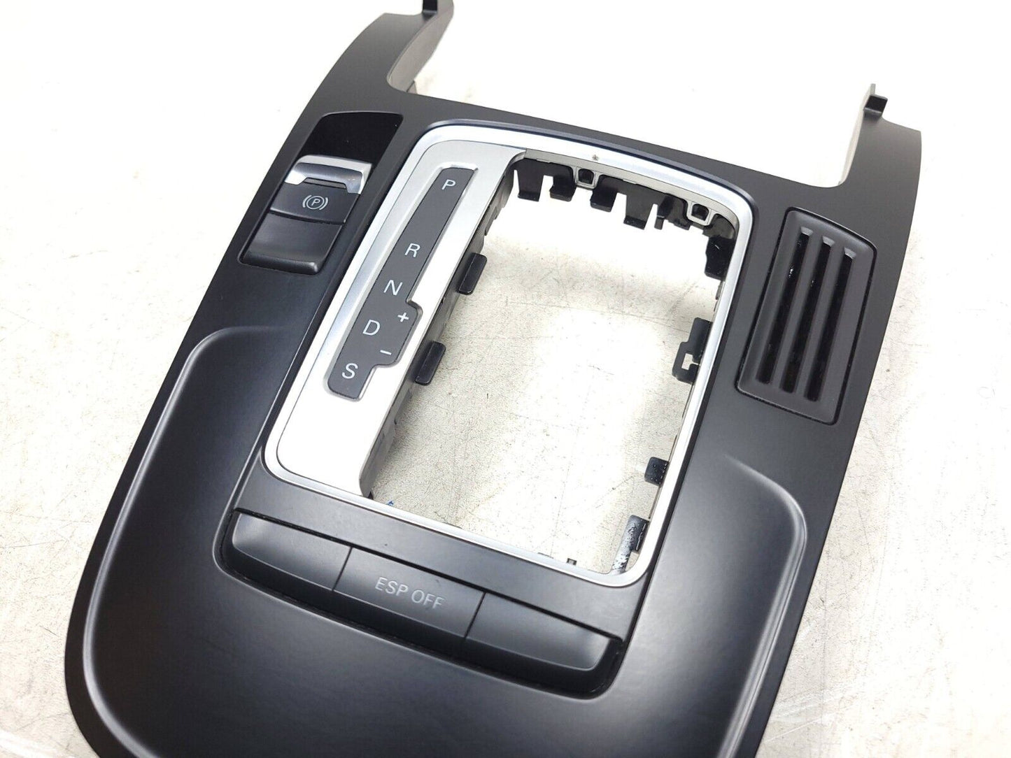 2009 - 2012 Audi A4 S4 Center Console Shifter Trim Bezel OEM
