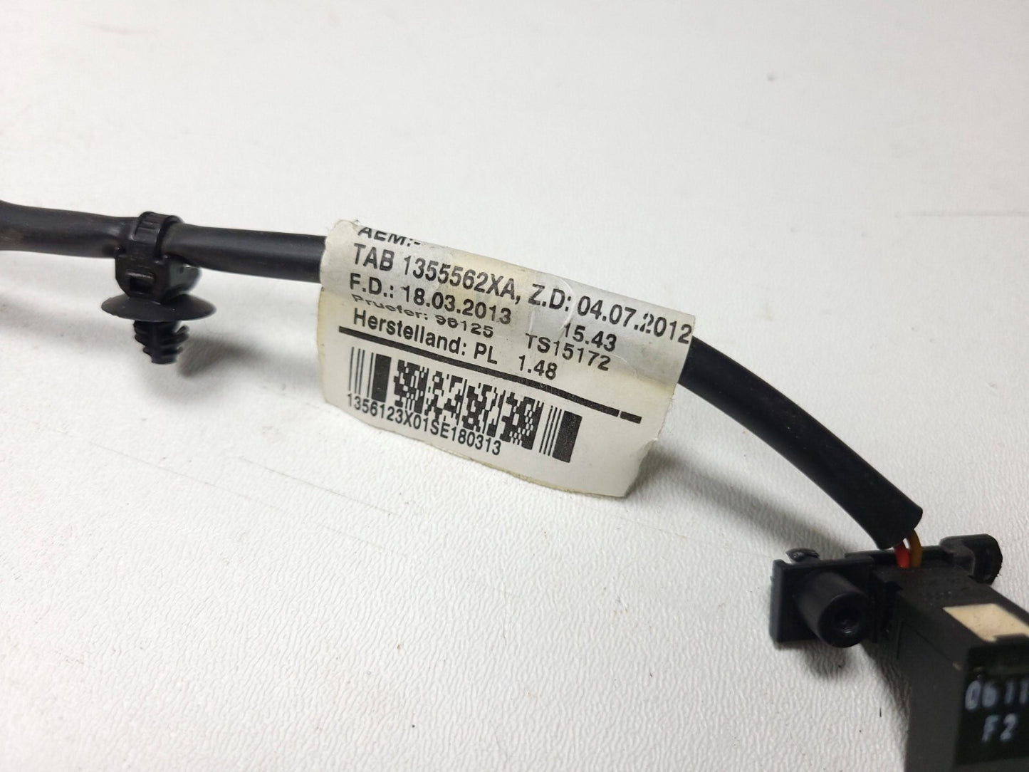 2011 - 2015 Audi A4 Seat Wire Wiring Harness Front Passenger Side Right OEM