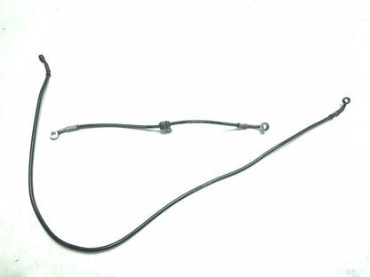 2008 Harley-davidson Dyna Fat Bob Fxdf Brake Hose Line Pipe 2pcs OEM