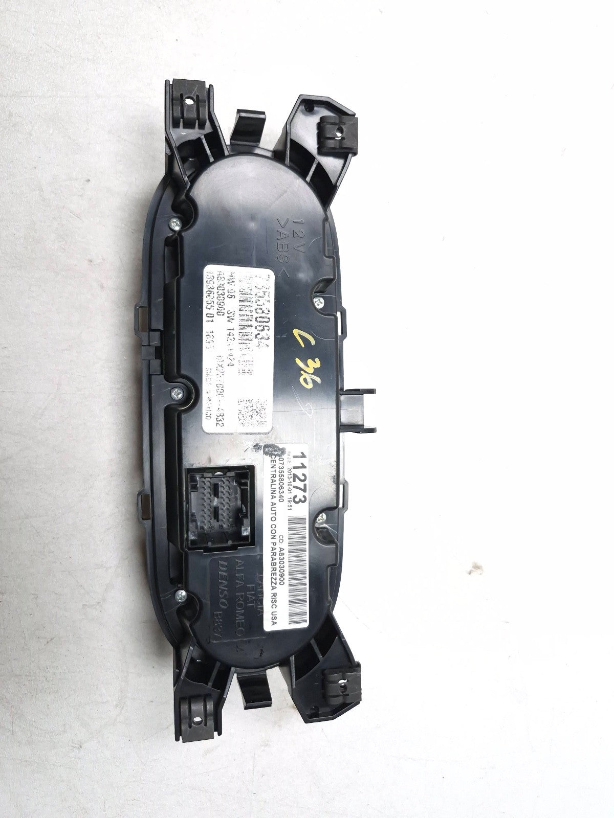 2014 Fiat 500l AC Heater Control Panel OEM