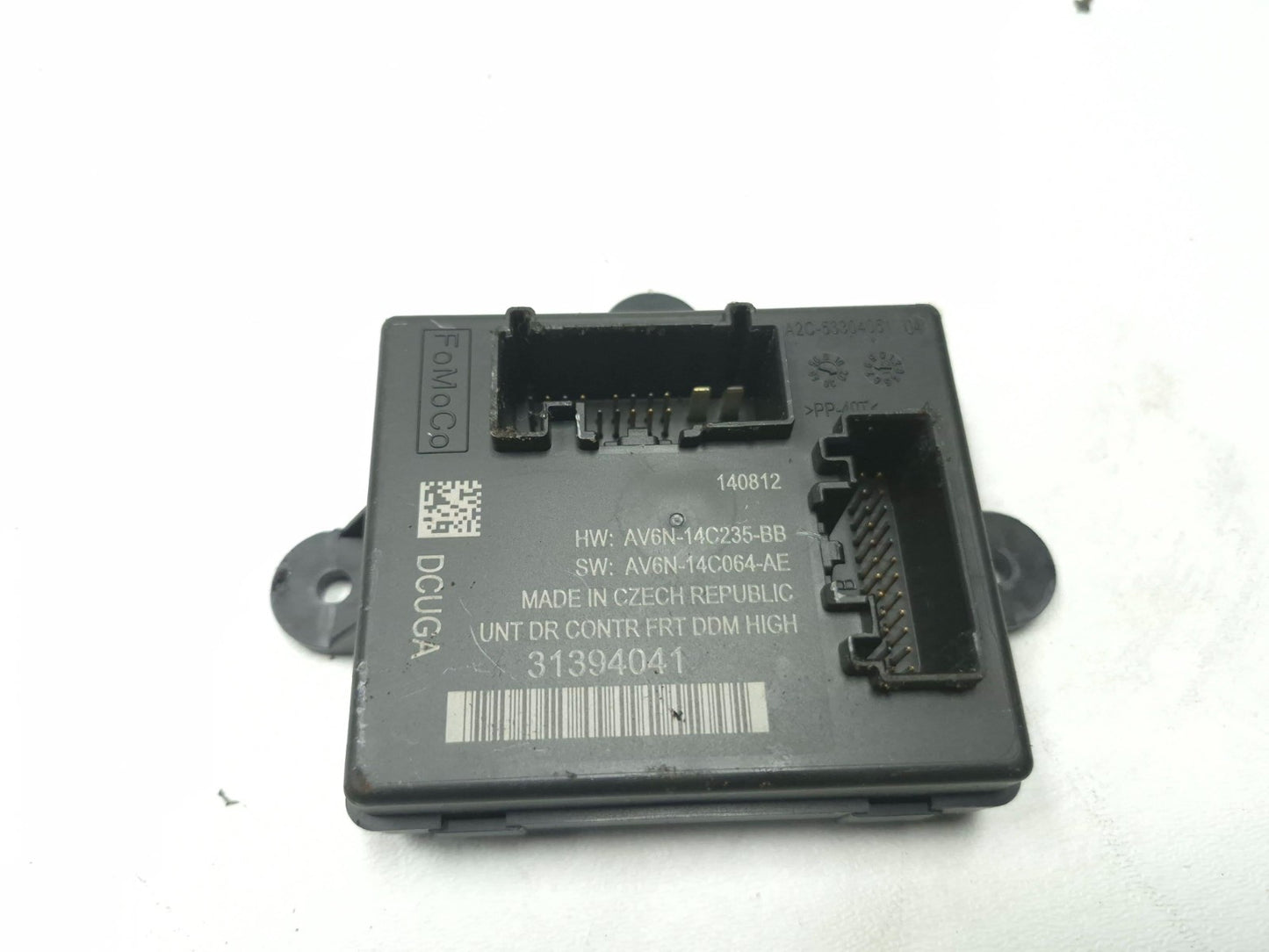 2013 Volvo S60 Front Door Control Module Left & Right Pair OEM