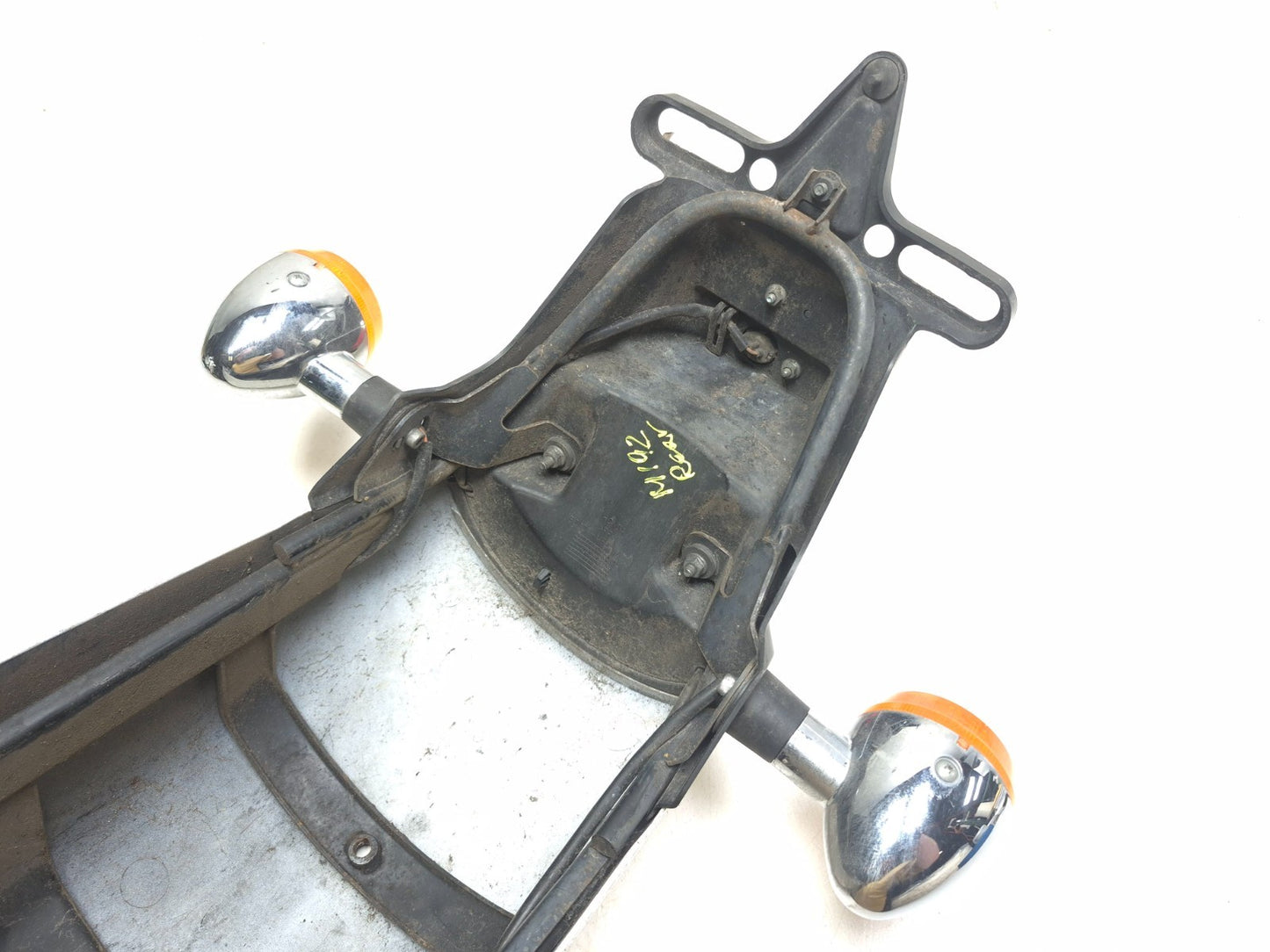 2009 Honda Shadow Spirit Vt750 Rear Fender & Tail Light W/ Turn Signals OEM
