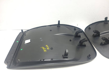 2017 Alfa Romeo Stelvio Front Seat Back Rear cover trim pair OEM