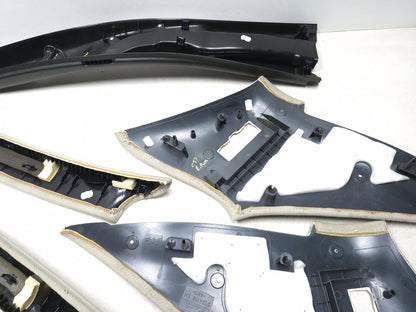 2007 Saab 9-5 Aero A-pillar & B-pillar & C-pillar Molding Trim Kit OEM