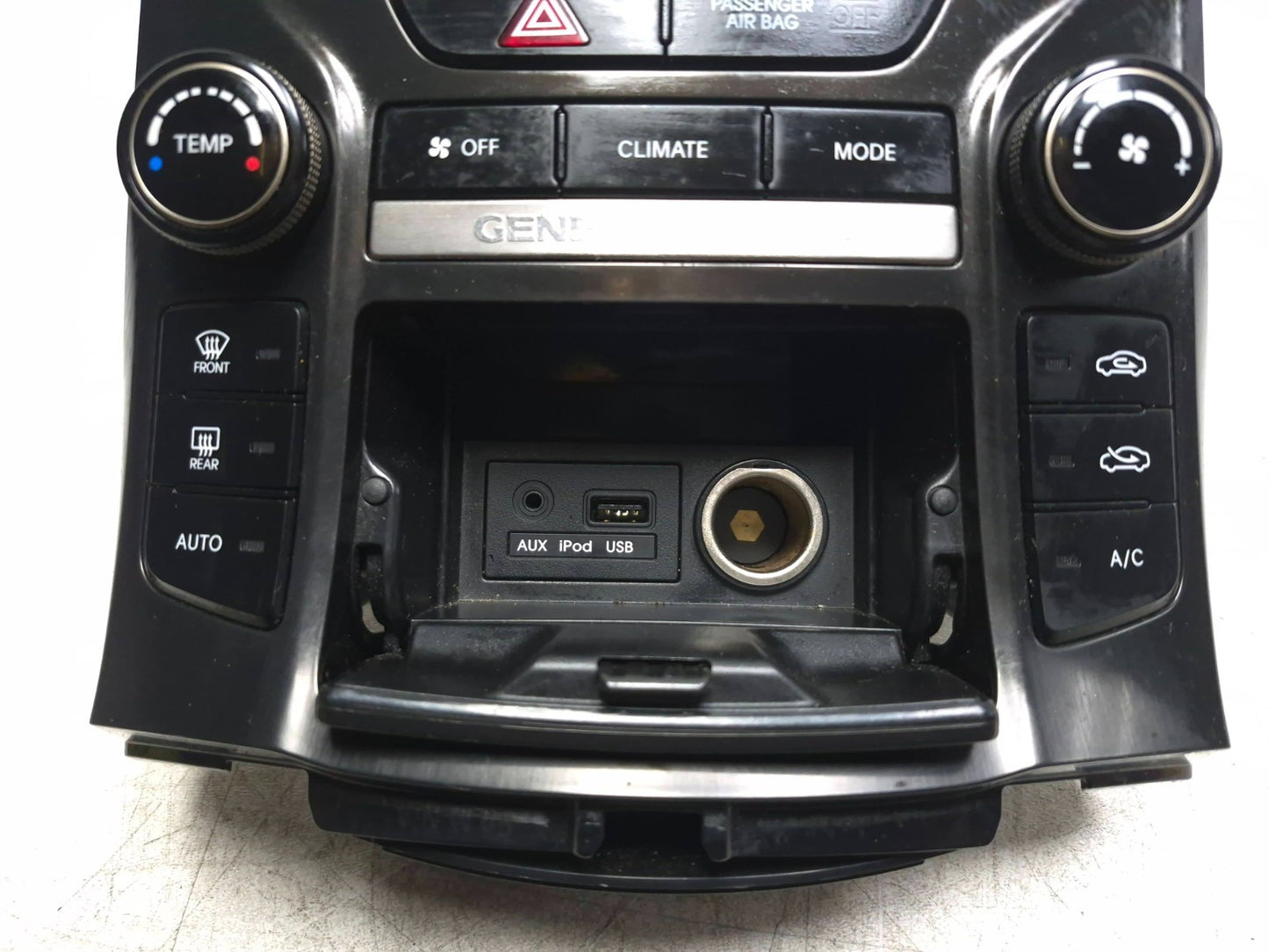 2013 Hyundai Genesis Coupe AC Heater Control Panel OEM