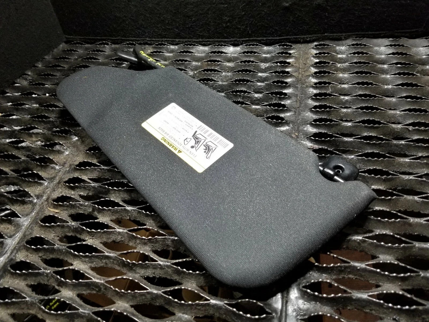 2014 Dodge Avenger Sun Visor Right Passenger Side OEM
