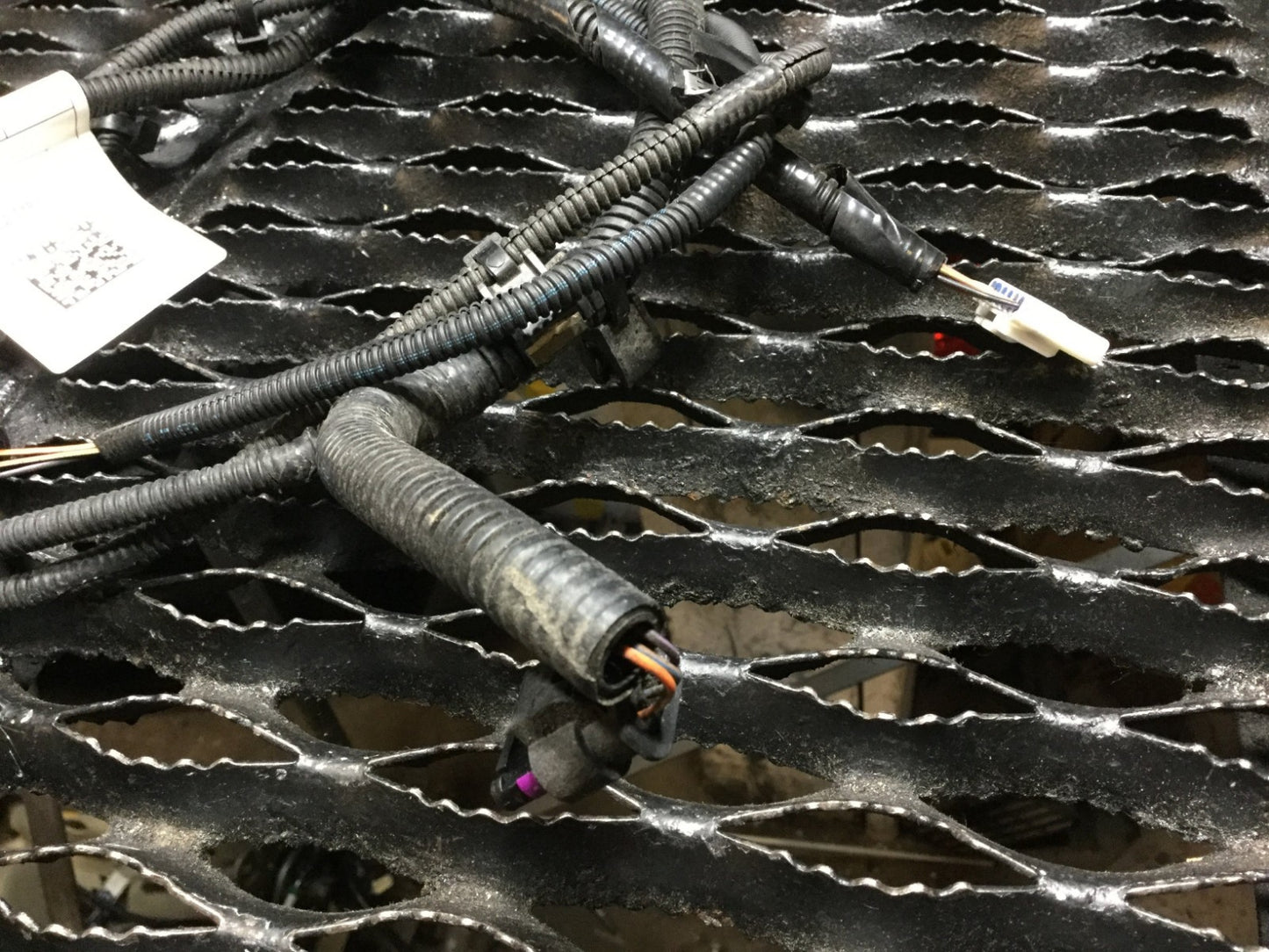 2014 Fiat 500l Rear Bumper Pdc Park Assist Sensors Wire Harness W/o Sensors OEM