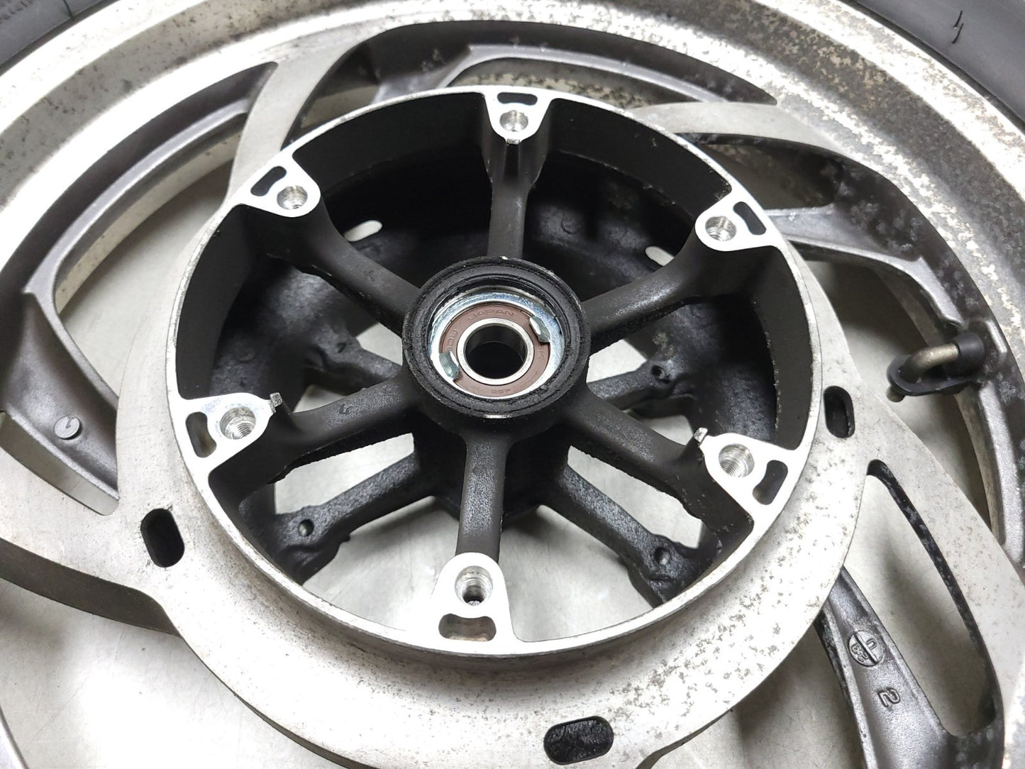 1989-1998 Honda Pc800 Pacific Coast Wheel Rim W/ Tire Front & Rear OEM