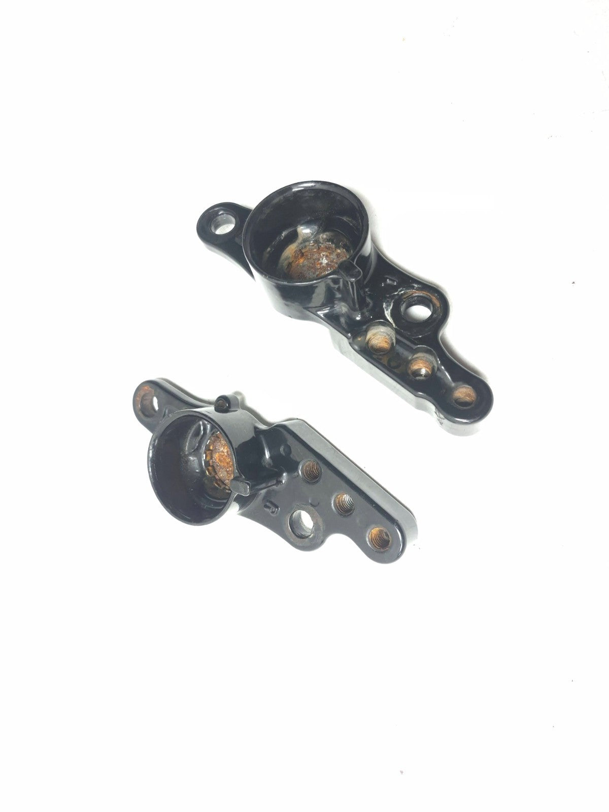 2007-2008 Harley Electra Glide Rear Fork Swingarm Mount Brackets 2pcs