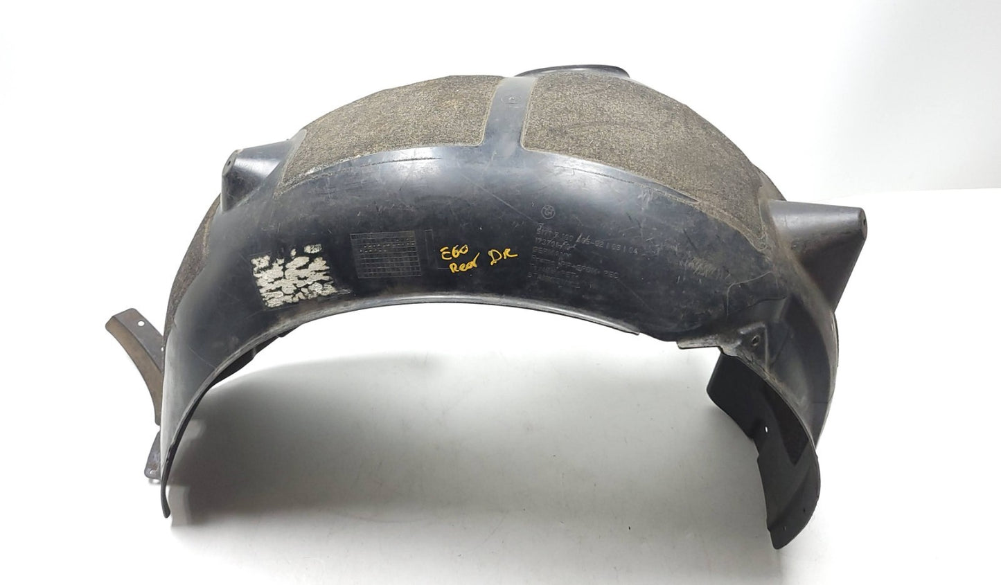2007 Bmw 5 Series Rear Fender Liner Splash Guard Left & Right 2pcs OEM