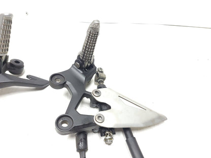 19 - 23 Kawasaki Z400 Er400 Right Side Foot Peg W Rear Brake Master Cylinder OEM