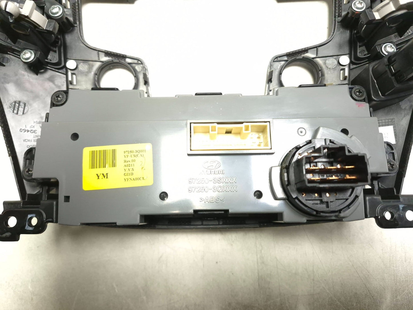 2012 Hyundai Sonata Center Climate Control Panel Bezel OEM