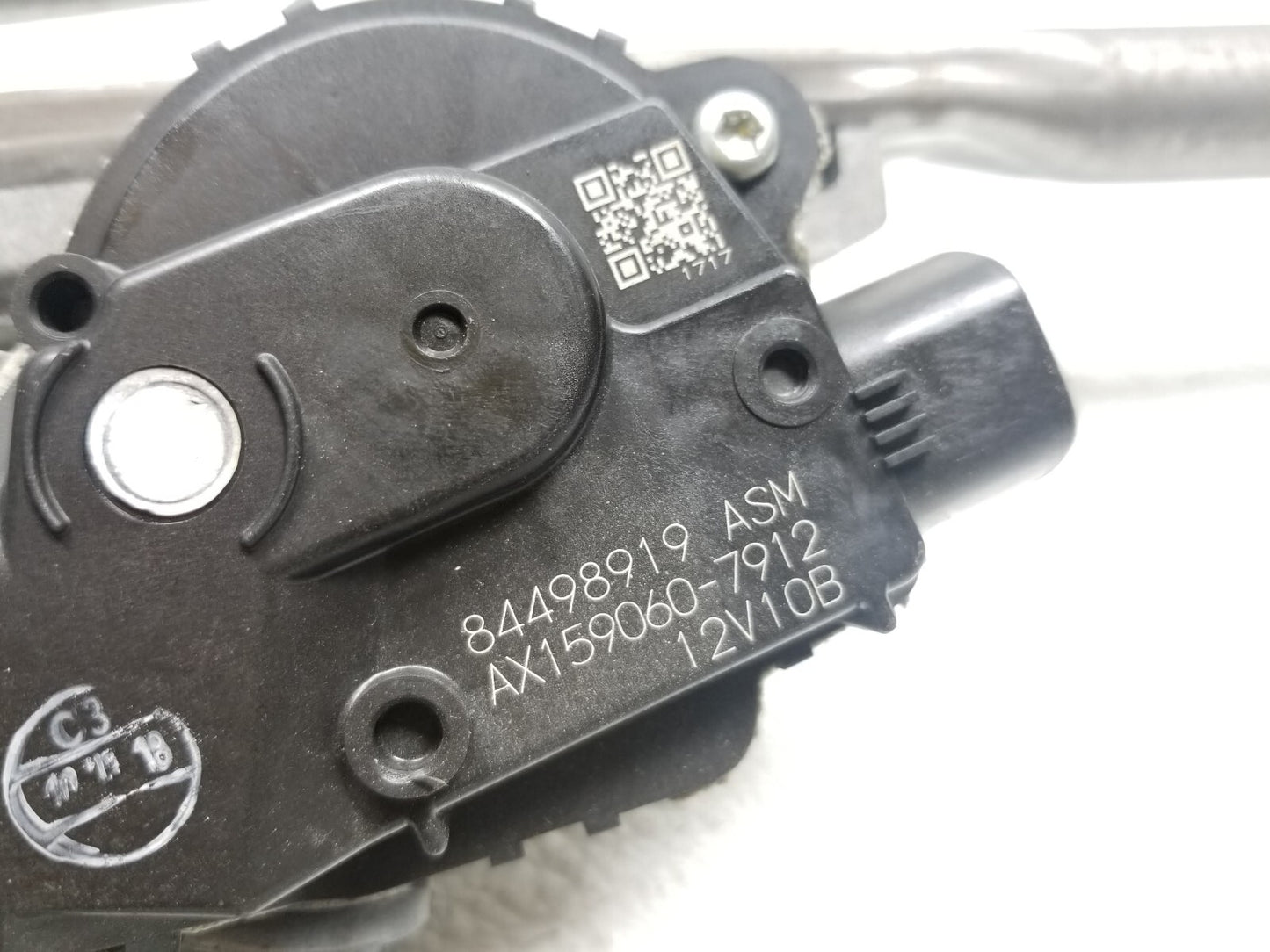 2019 Chevrolet Camaro Windshield Wiper Motor W/ Linkage OEM