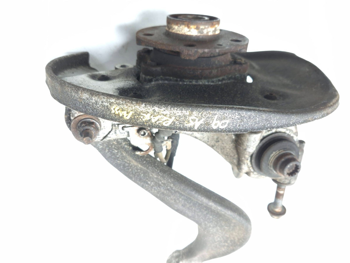 2009 Audi A5 Rear Spindle Knuckle W/ Hub & Arm Passenger Side OEM