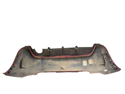 2013 Fiat 500 Turbo Red Rear Bumper Cover OEM