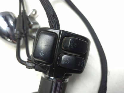 2008 Harley-davidson Dyna Fat Bob Fxdf Kill Switch & Throttle Grip OEM