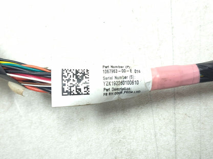 2019 Tesla Model 3 Front Right Passenger Door Harness Wiring  OEM