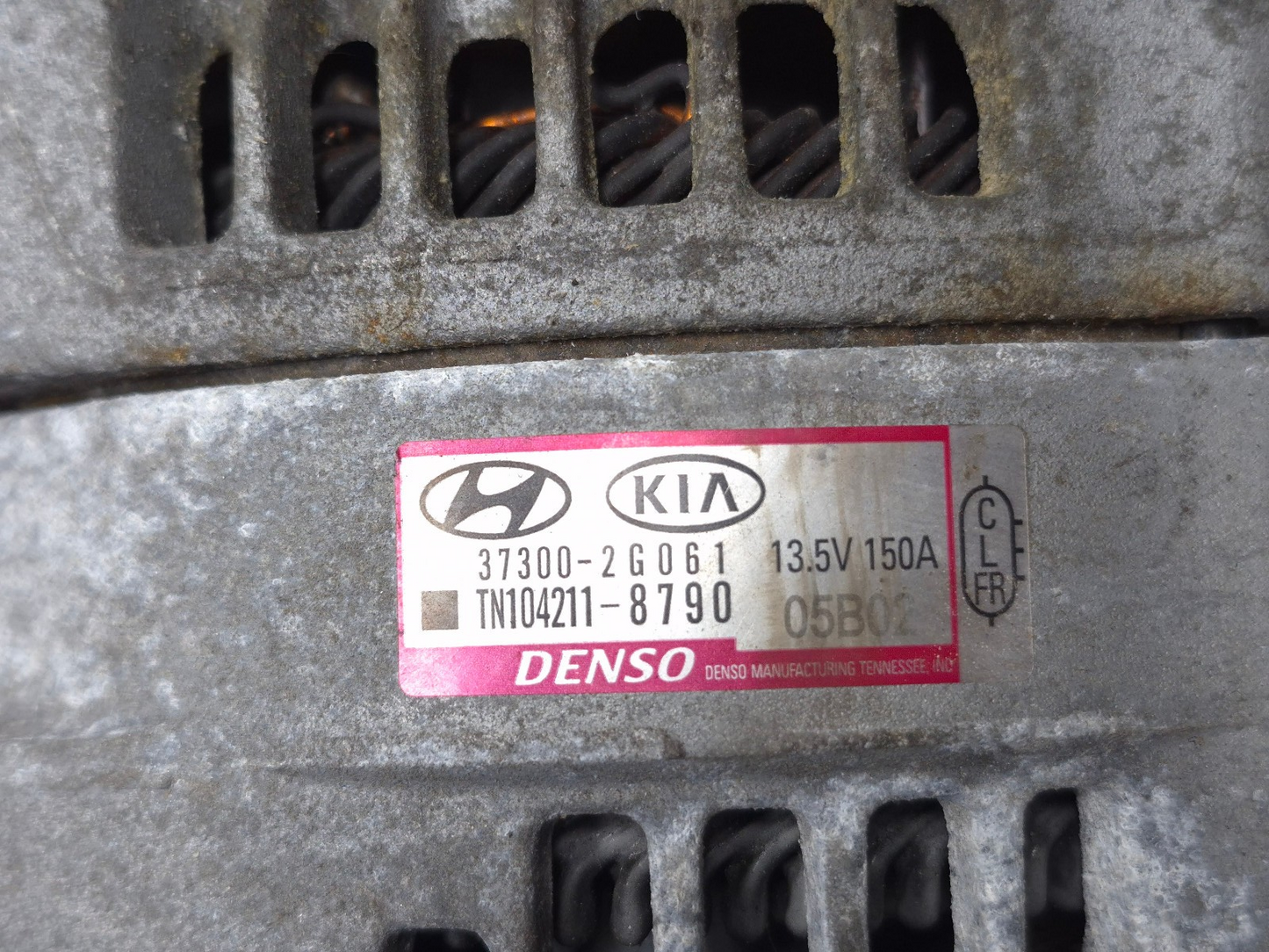 2018 Hyundai Sonata Sport 2.4l Alternator 150a 37300-2g061 OEM