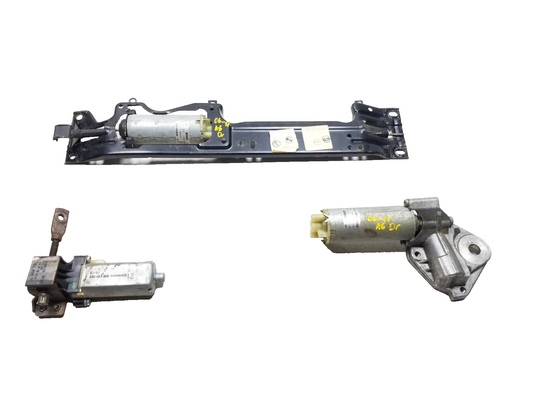 2006 Audi A6 Front Driver Seat Adjustment Motor 3 Pcs OEM