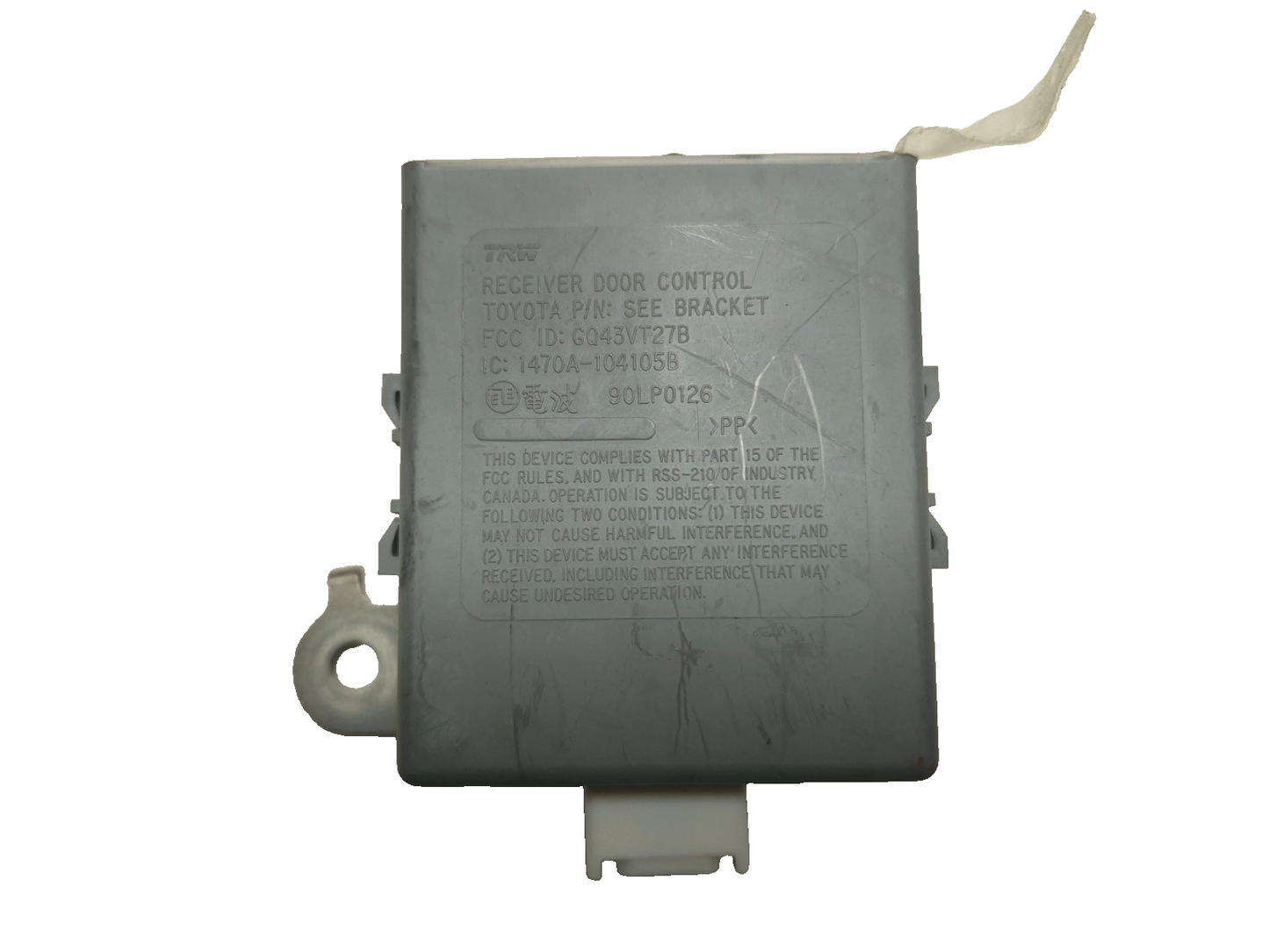 2007 Toyota Corolla Door Control Module OEM