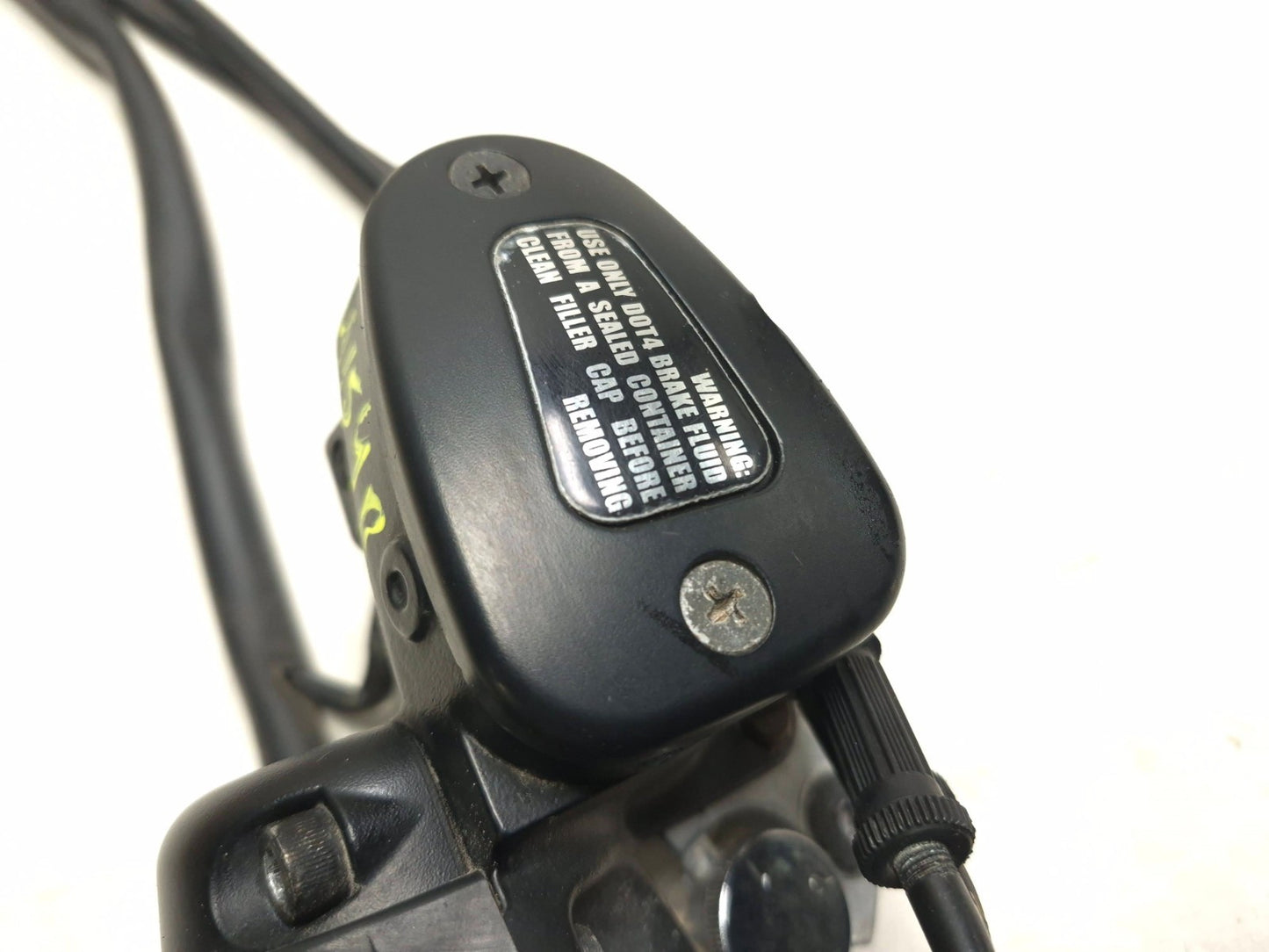 2014 Triumph America Brake Master Cylinder & Right Switch W/throttle Grip OEM