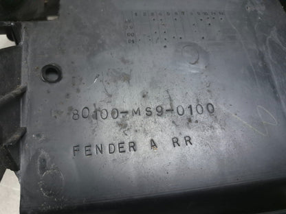 1998 Honda Cb750 Nighthawk Rear Fender Mud Guard License Plate Holder OEM