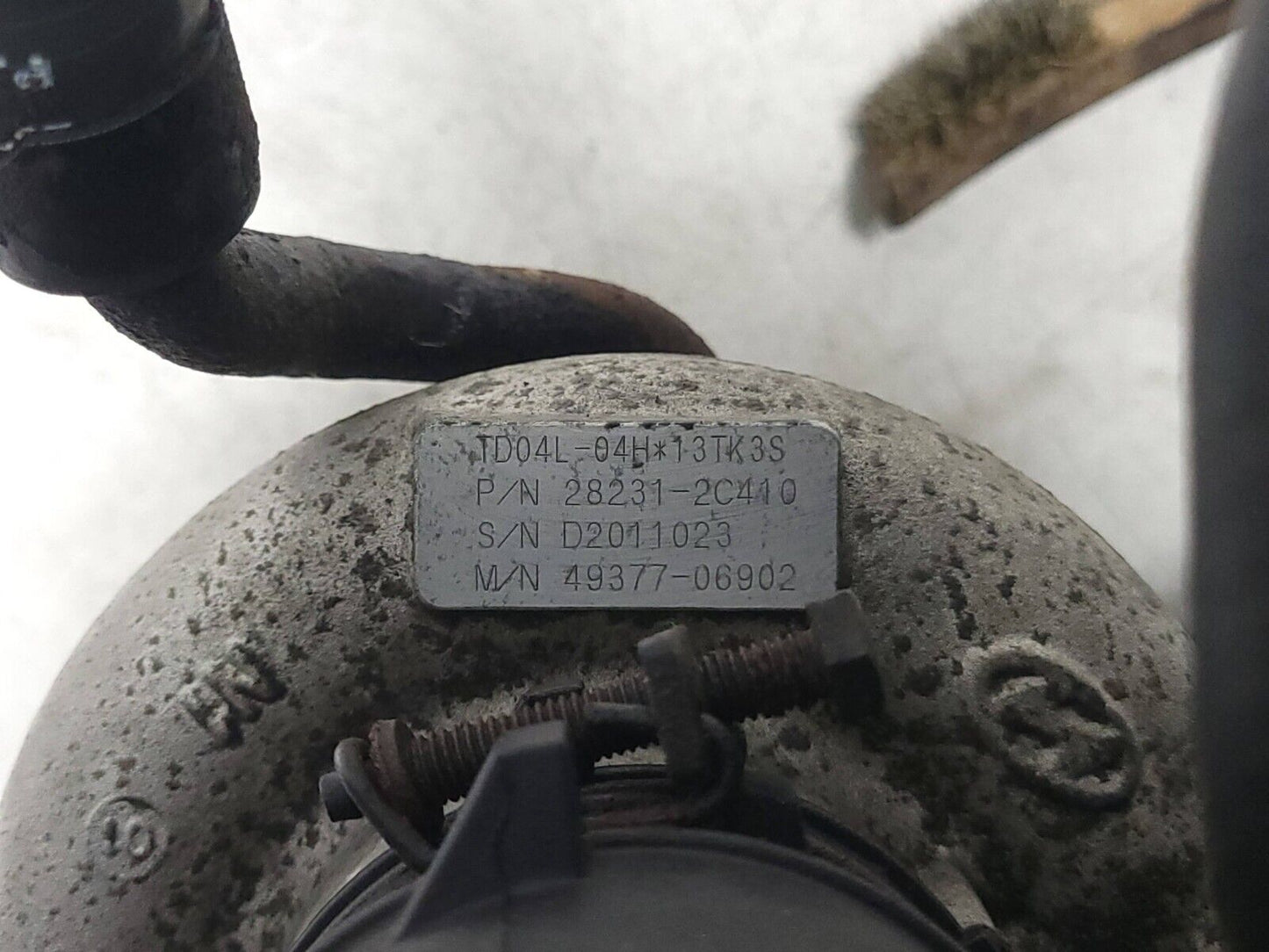 2010 - 2012 Hyundai Genesis Turbo Turbocharger 2.0t OEM