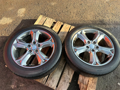 2017 Dodge Journey Wheel Rim 19" W/ Tire Toyo 225/55r19 2pcs OEM