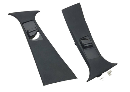 2015-2020 Mercedes C300 W205 Center B Pillar Upper Cover Trim Pair OEM