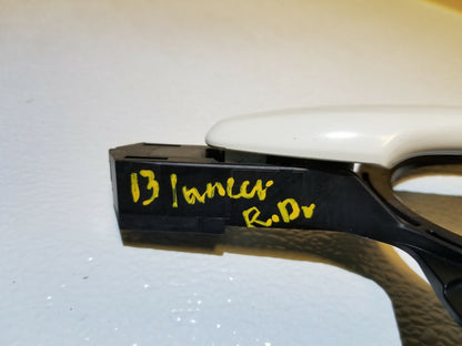 2010-2015 Mitsubishi Lancer Exterior Door Handle Rear Driver Left Side OEM 56k