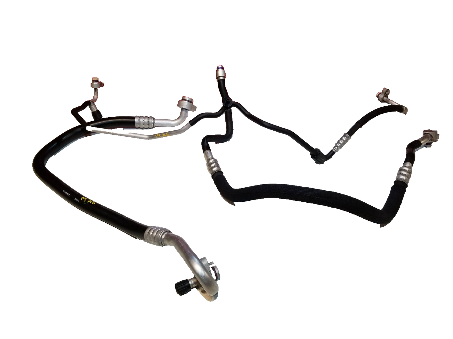 2014 Audi A6 A/c Hose Line Pipe Tube 3pcs 3.0t OEM