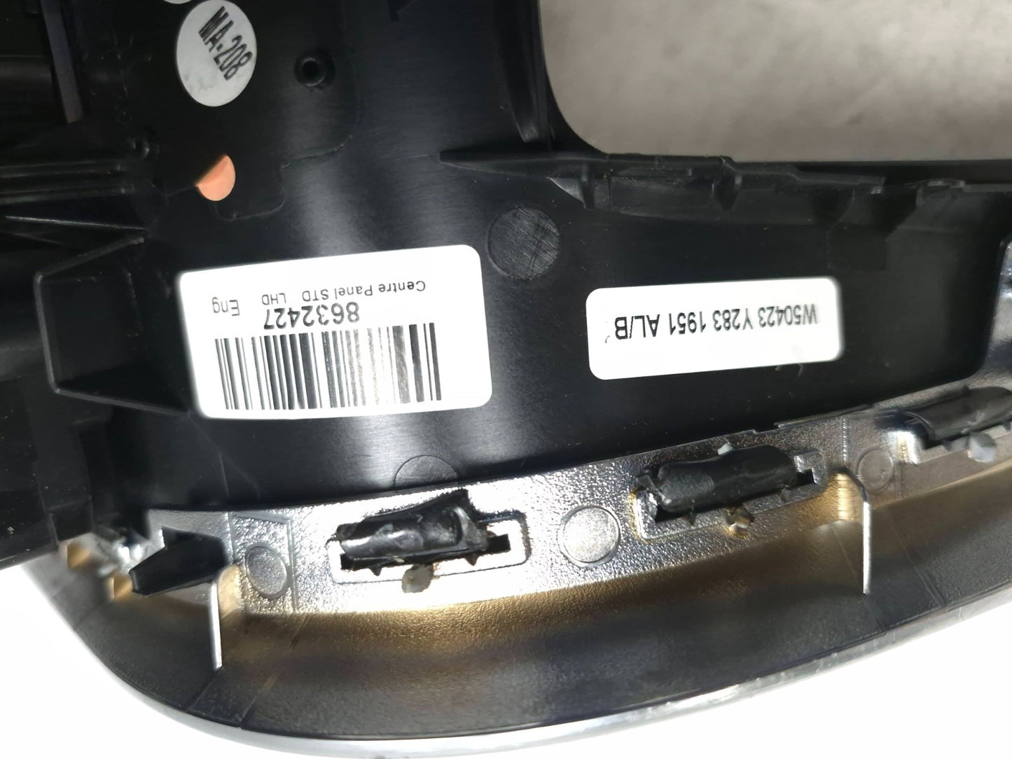 2013 Volvo S60 Center Console AC Climate Control Radio Switch Panel OEM