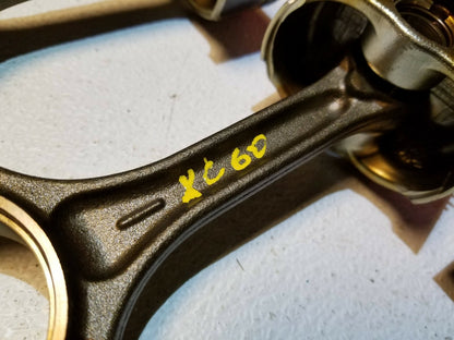 2010 Volvo Xс60 3.2l Piston W/ Connecting Rod 6pcs OEM