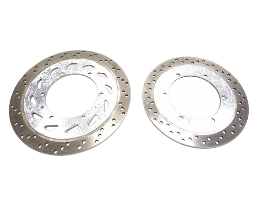 2006 Honda Vtx 1300s Rear & Front Brake Disc Pair OEM