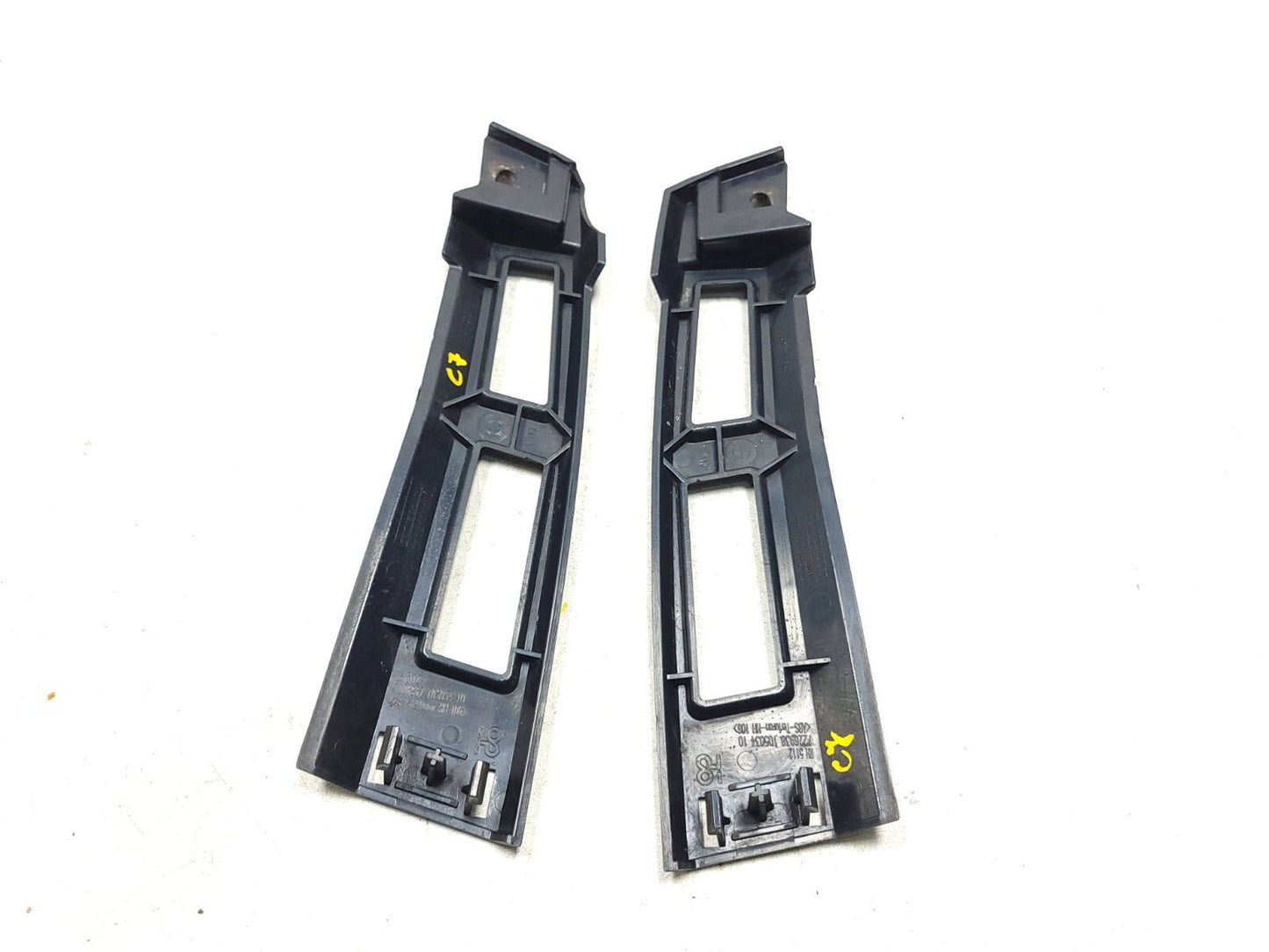 2010 - 2013 BMW X5 E70 Rear Bumper Mount Bracket Left & Right Pair OEM