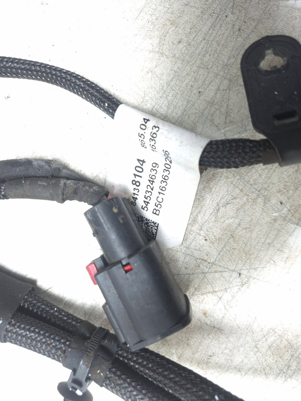 2017 Cadillac Xt5 Battery Wiring Harness 3.6l OEM