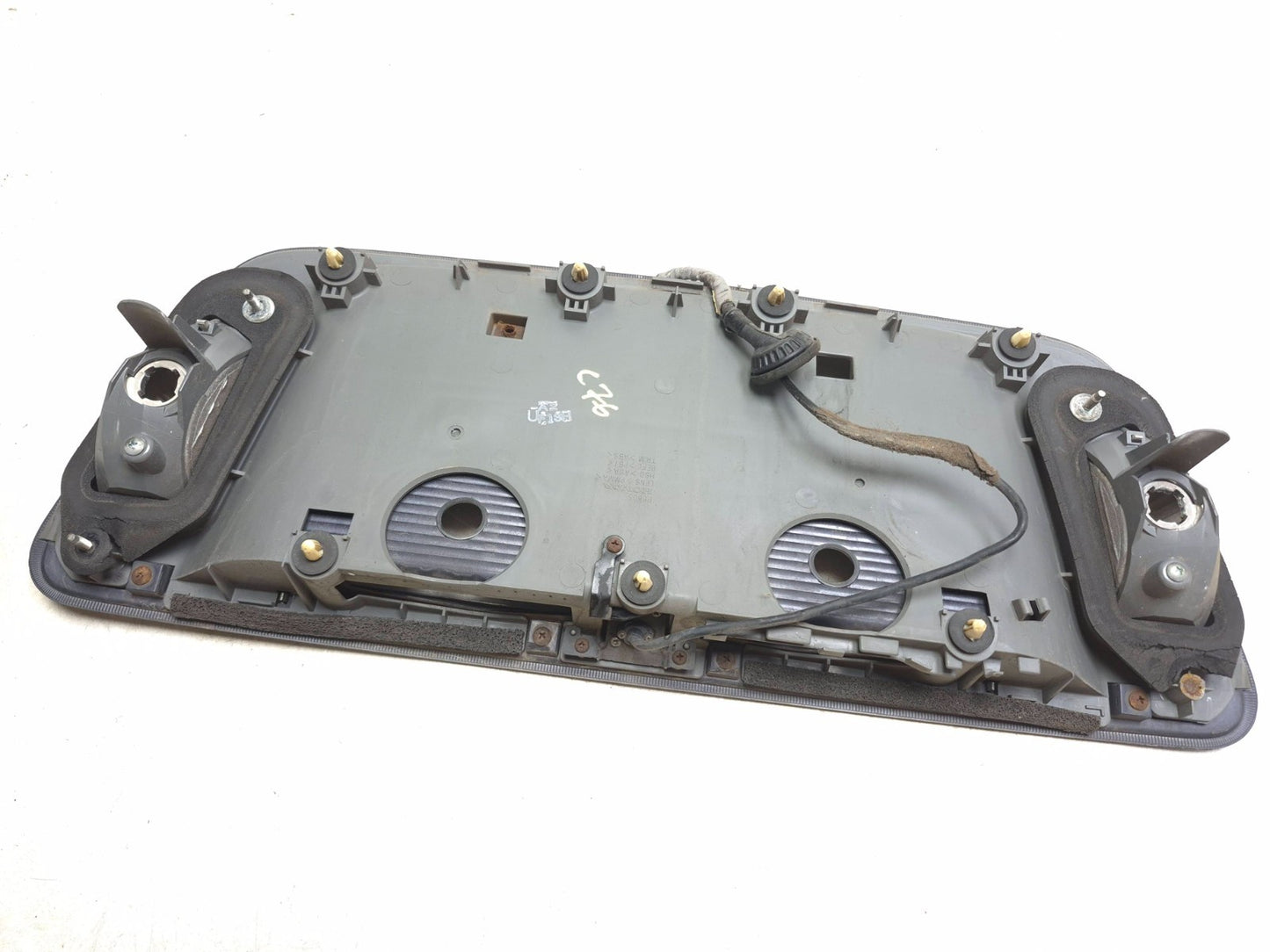2008 Acura Tl Type-s Rear Trunk Lid License Light Plate Finish Panel Molding OEM