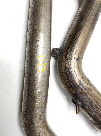 2002 Aprilia Rst 1000 Futura Middle Exhaust Pipe 3 Pcs OEM