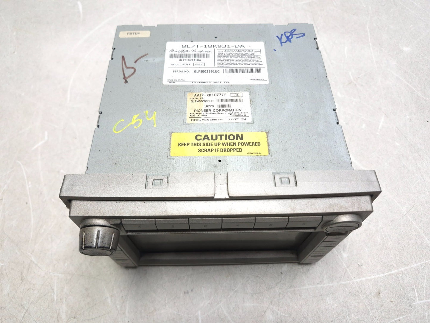 2008 Lincoln Navigator Gps Navigation AM FM Cd Radio Receiver  OEM