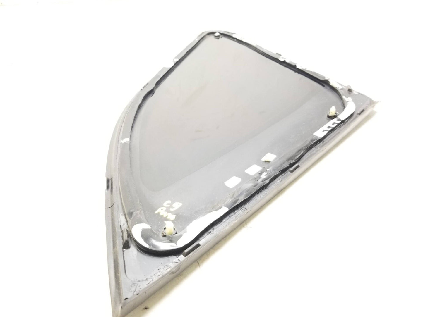2010 Audi Q5 Door Vent Window Glass Rear Passenger Side Right OEM
