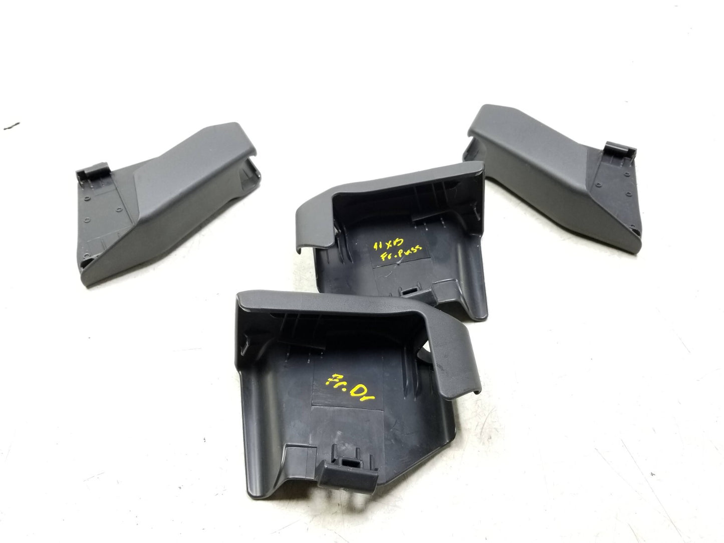 2011 Scion Xb Front Seat Track Rail Cover Trim Left & Right 4 Pcs OEM