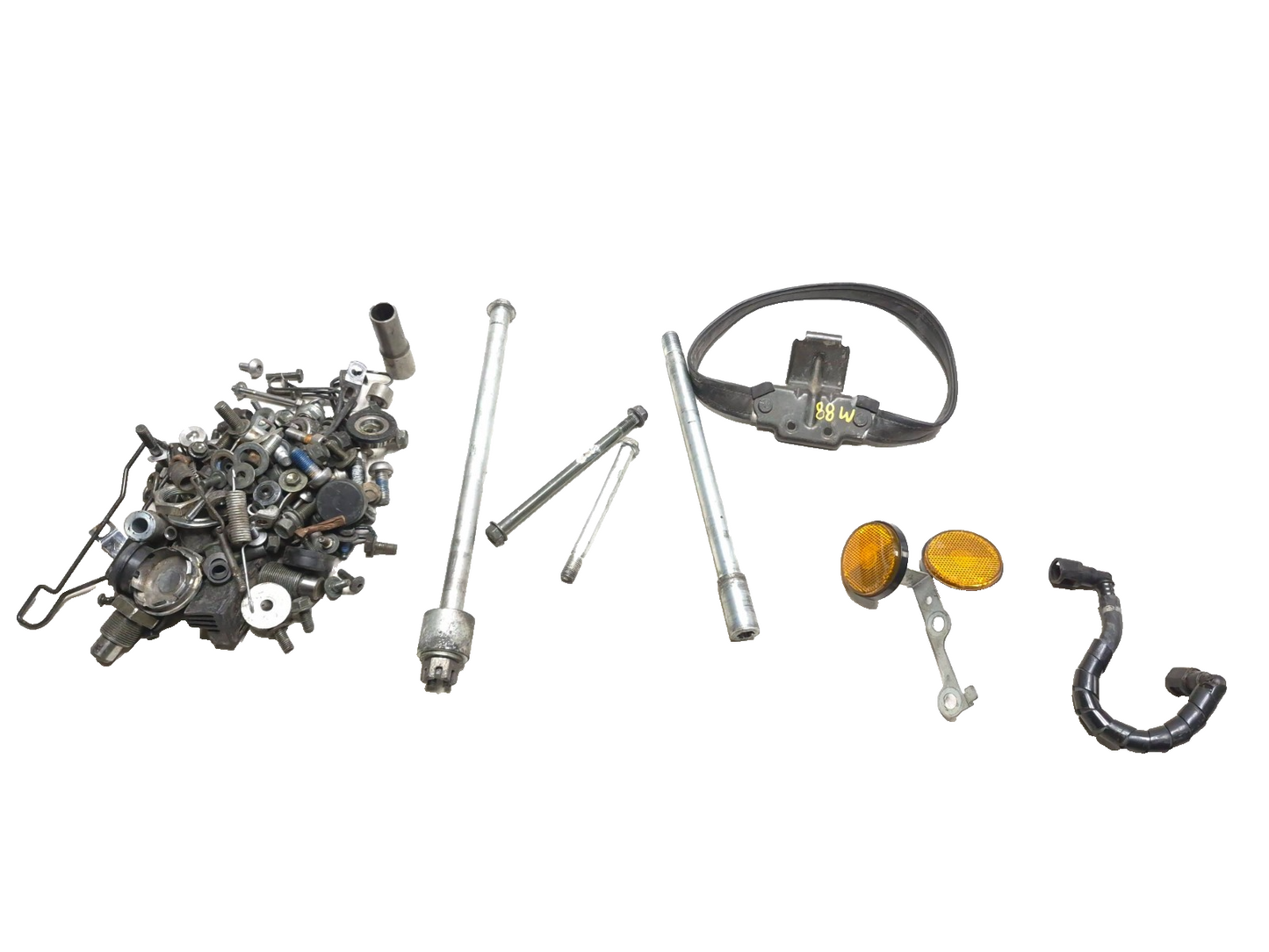 2005 Suzuki Boulevard С50 Misc Bolt W/ Hardware Bracket & Wheel Axle OEM