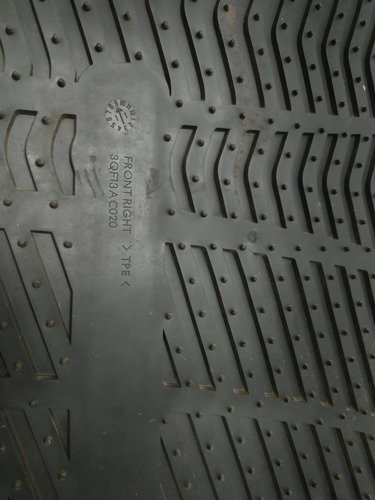 2012 Hyundai Sonata Floor Rubber Mat 3pcs OEM