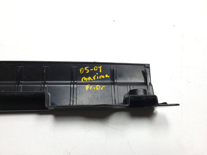 2004 - 2008 Nissan Maxima Front Seat Side Trim Cover Driver Left 7pcs OEM