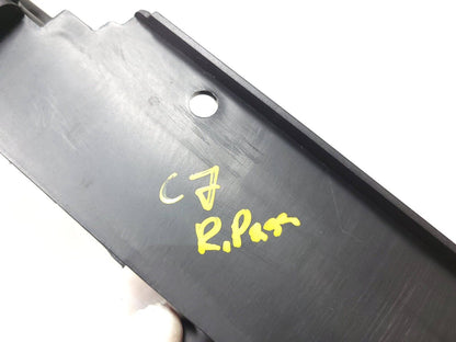 07-13 BMW X5 E70 Trunk Floor Rail Guide Panel Pair OEM